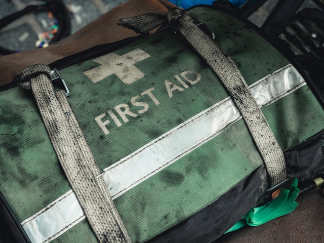 first aid bag